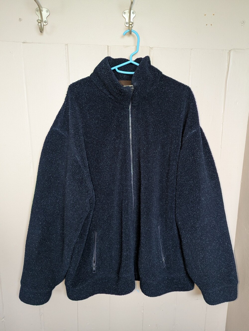 Gant Navy Rugger Fleece Jacket